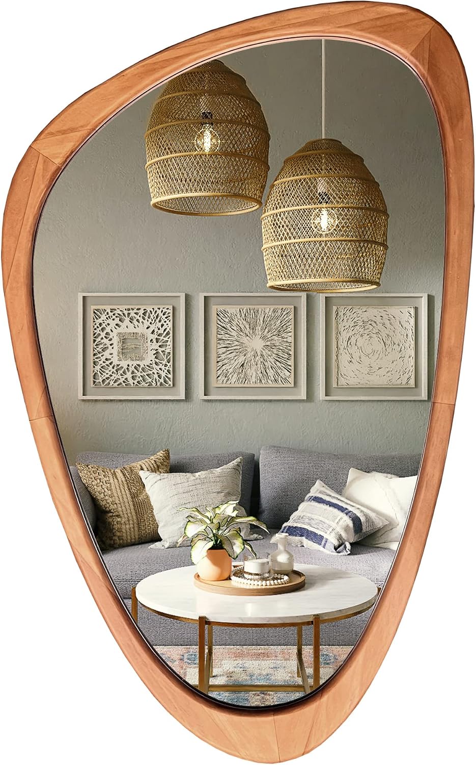 Irregular and Asymmetrical Mirrors